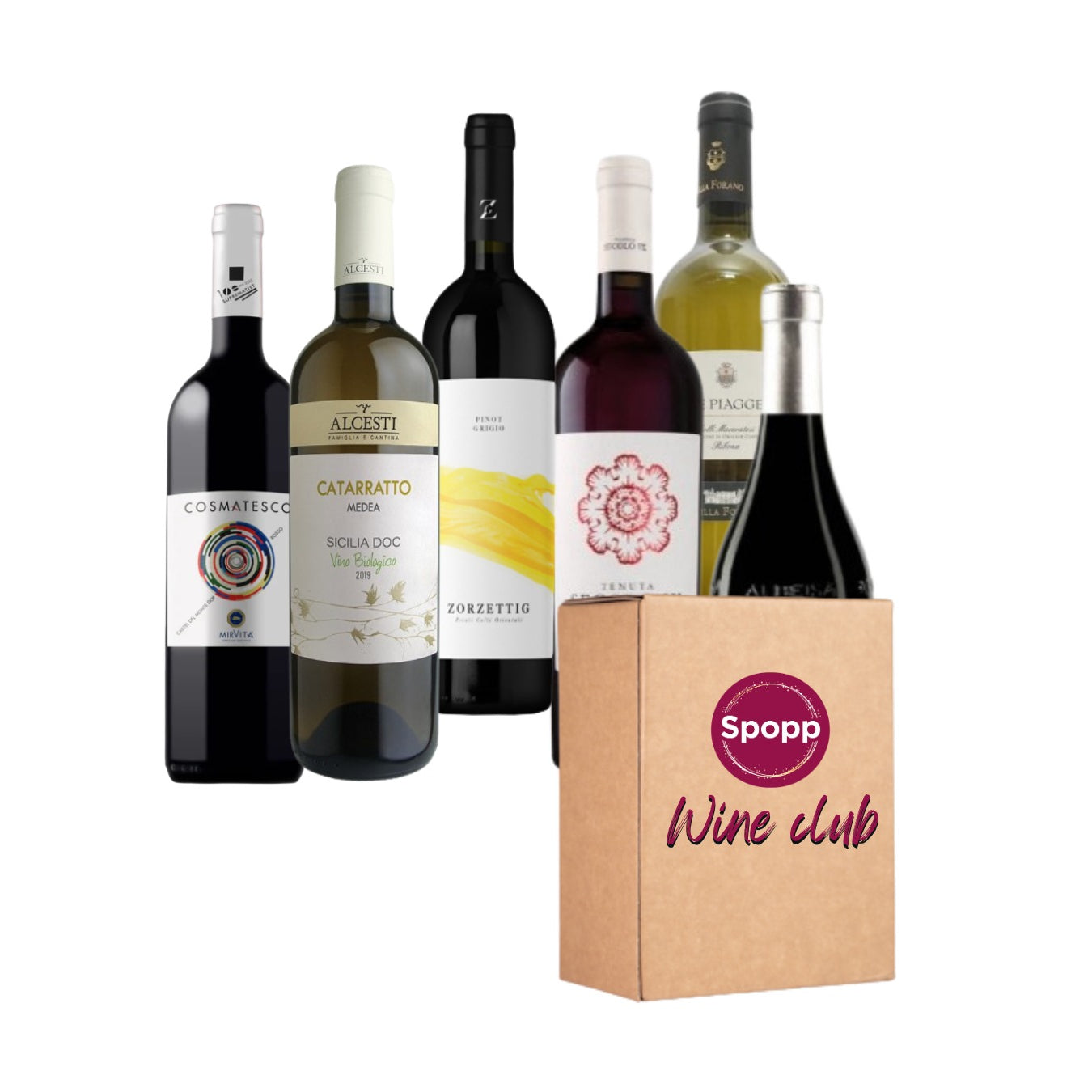Wine box bottiglie vini strutturati