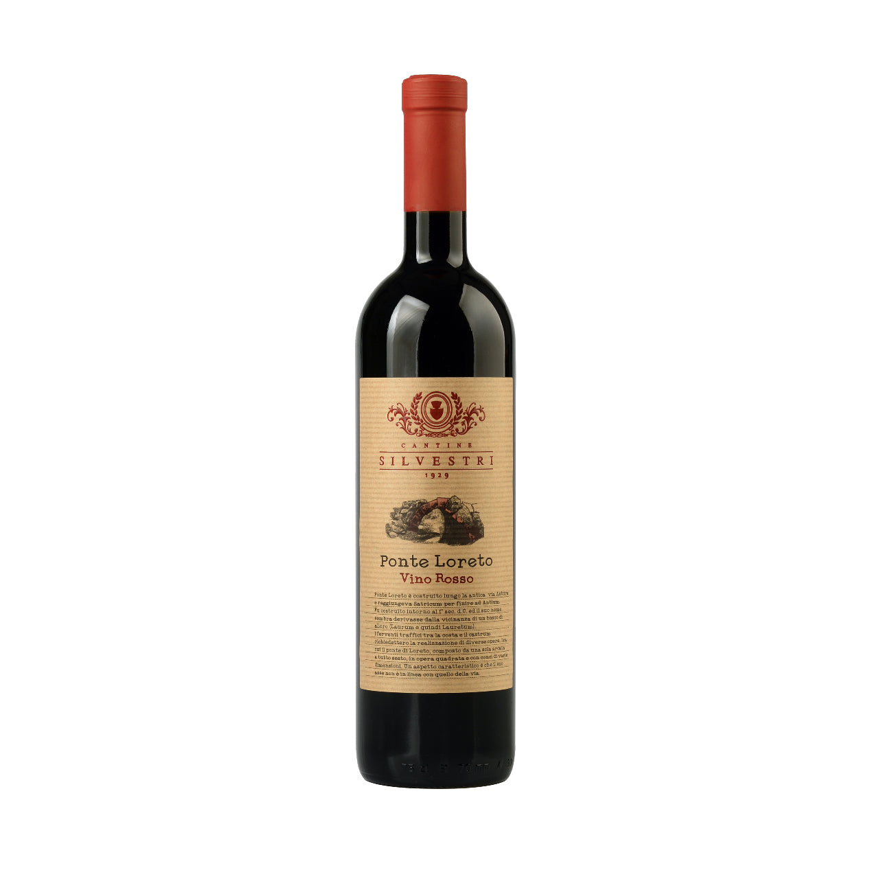 Ponte Loreto Red Wine 750ml - 12% – Spopp